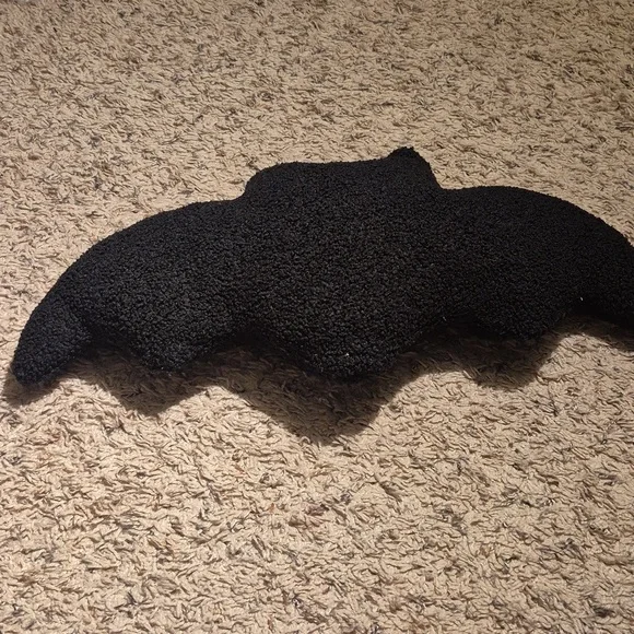 Cute Black Bat Accent Pillow - Picture 5 of 5